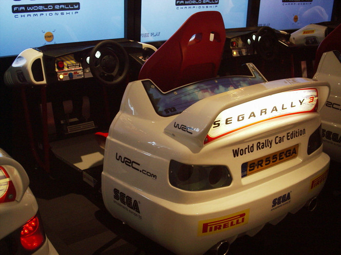 Sega Rally - borne arcade - 1