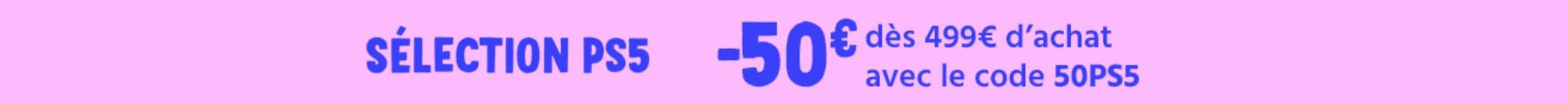 se?lection PS5 Cdiscount