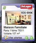 Gadget SeLoger.com