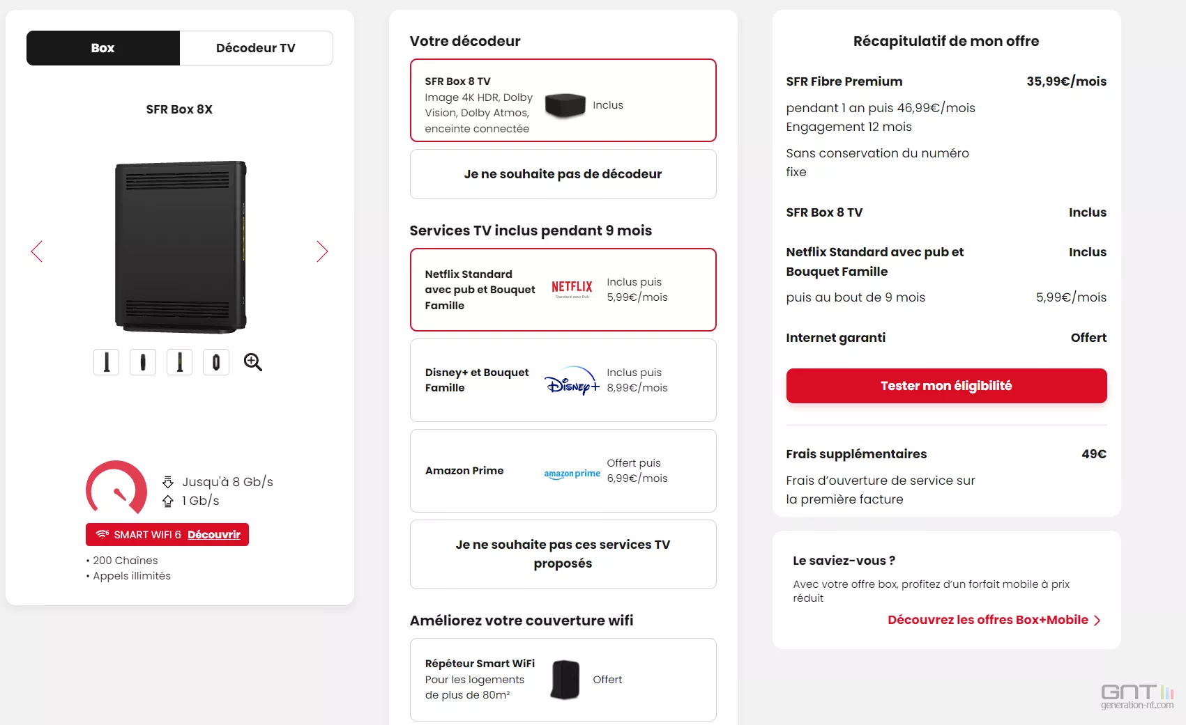 Bonne nouvelle : le répéteur Wi-Fi est désormais inclus avec la SFR Box  Premium