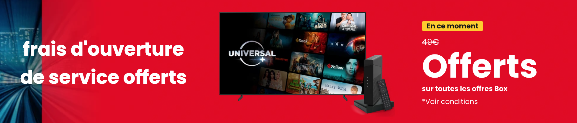 SFR frais d'ouverture box offerts 09:24