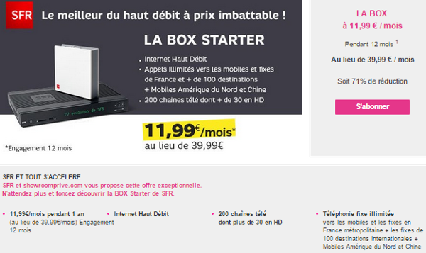 SFR-showroomprive-promotion-La-Box-Starter-ADSL