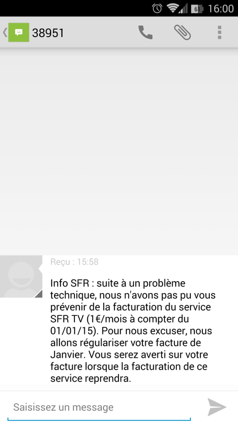 SFR SMS
