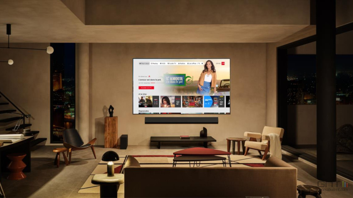 L'application SFR TV sur les téléviseurs LG