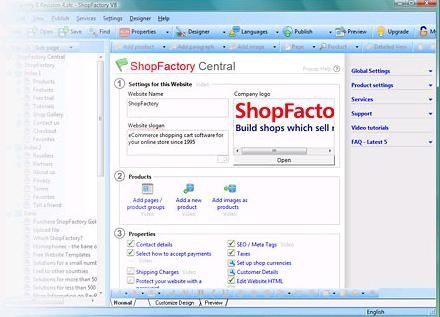 ShopFactory capture