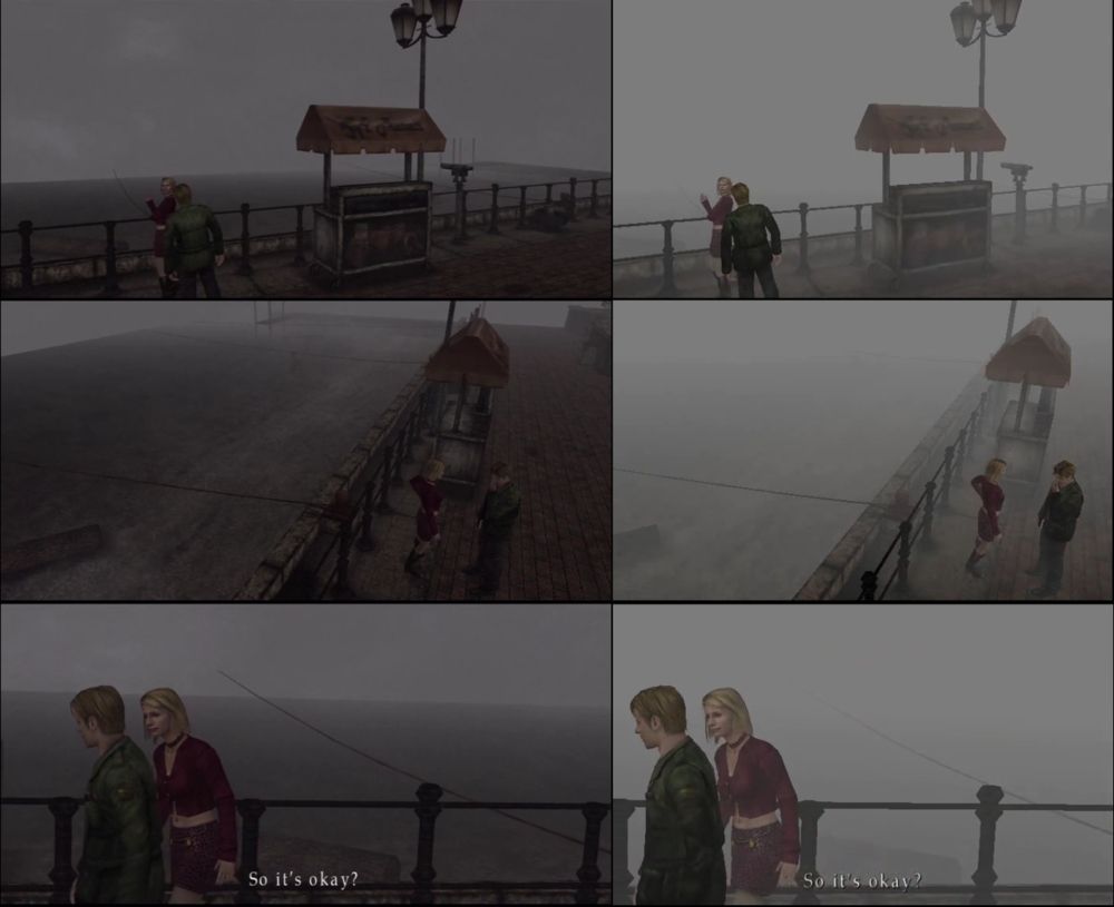 Silent Hill HD Collection - comparatif