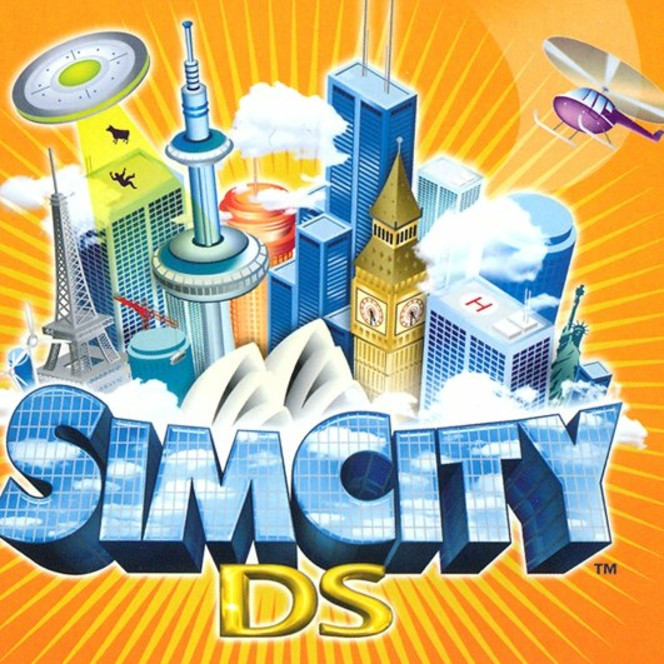 Sim City DS - Pochette
