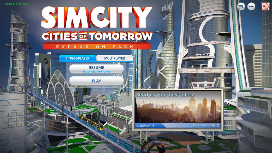 SimCity - single player