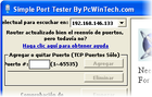 Simple Port tester Portable : vérifier la validité des ports de son réseau