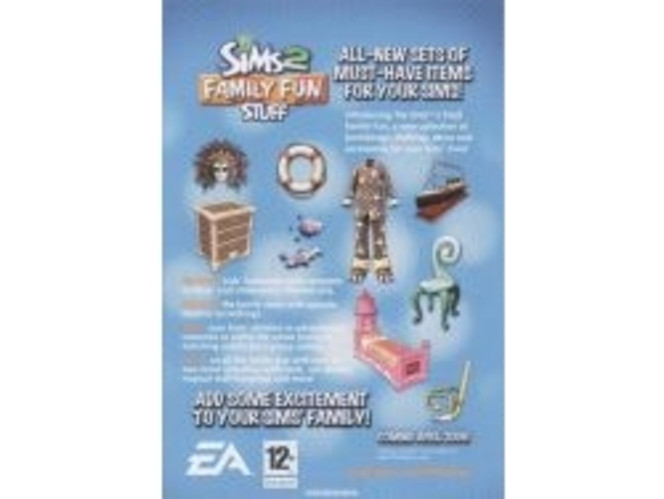 Les Sims 2 - Family Fun Stuff (Small)