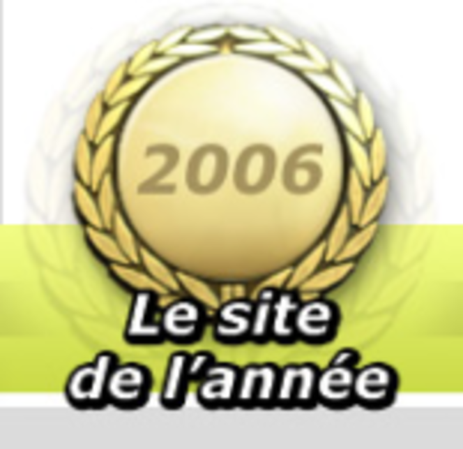 Le site de l'année 2006