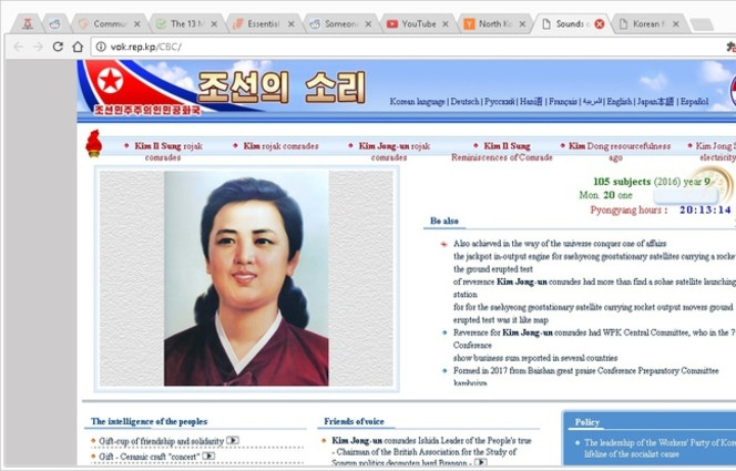 Site Corée Nord