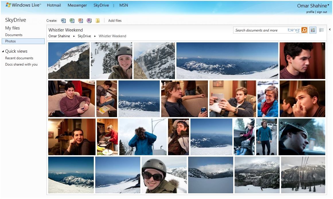 SkyDrive-HTML5-Photos-miniatures