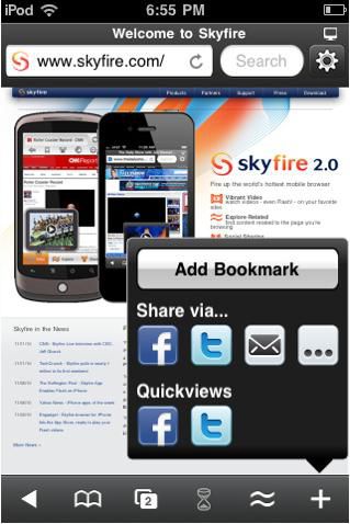 Skyfire iPhone 02