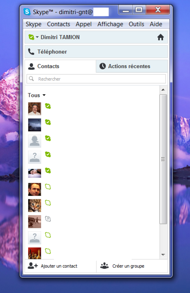 Skype absence automatique 1