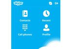 Skype BB10 logo