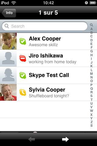 Skype iPhone 01