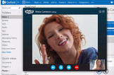 Microsoft débute l'intégration de Skype dans Outlook.com