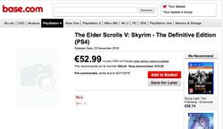 Skyrim Definitive Edition - base