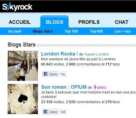 Skyrock-blogs