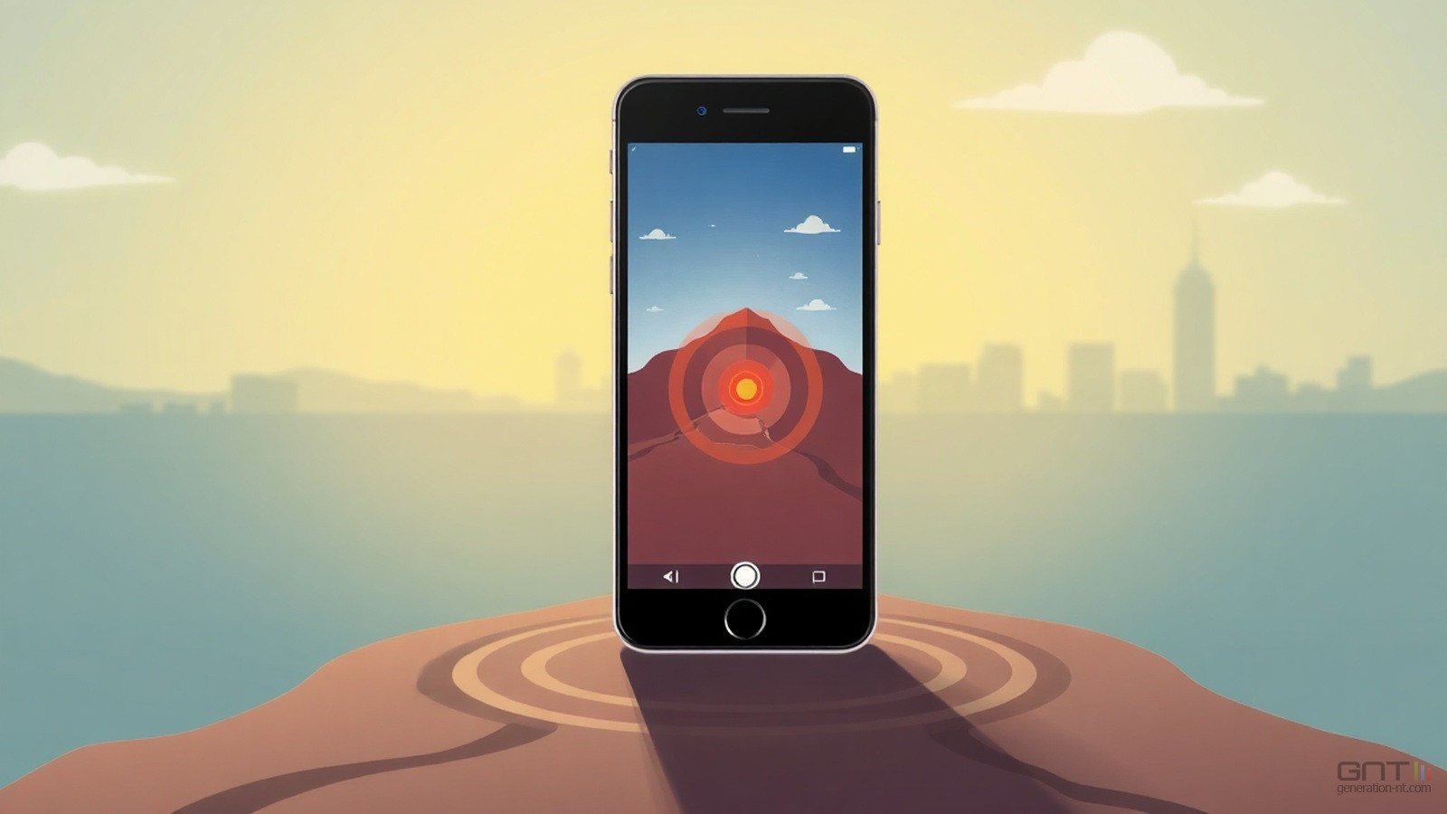 smartphone detection seisme tremblement de terre