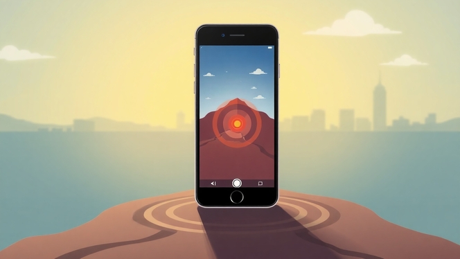 smartphone detection seisme tremblement de terre