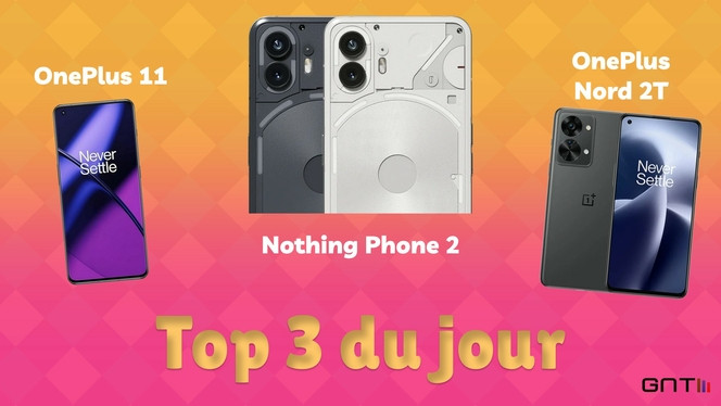 Smartphone - OnePlus 11 - Nothing Phone 2 - OnePlus Nord 2T