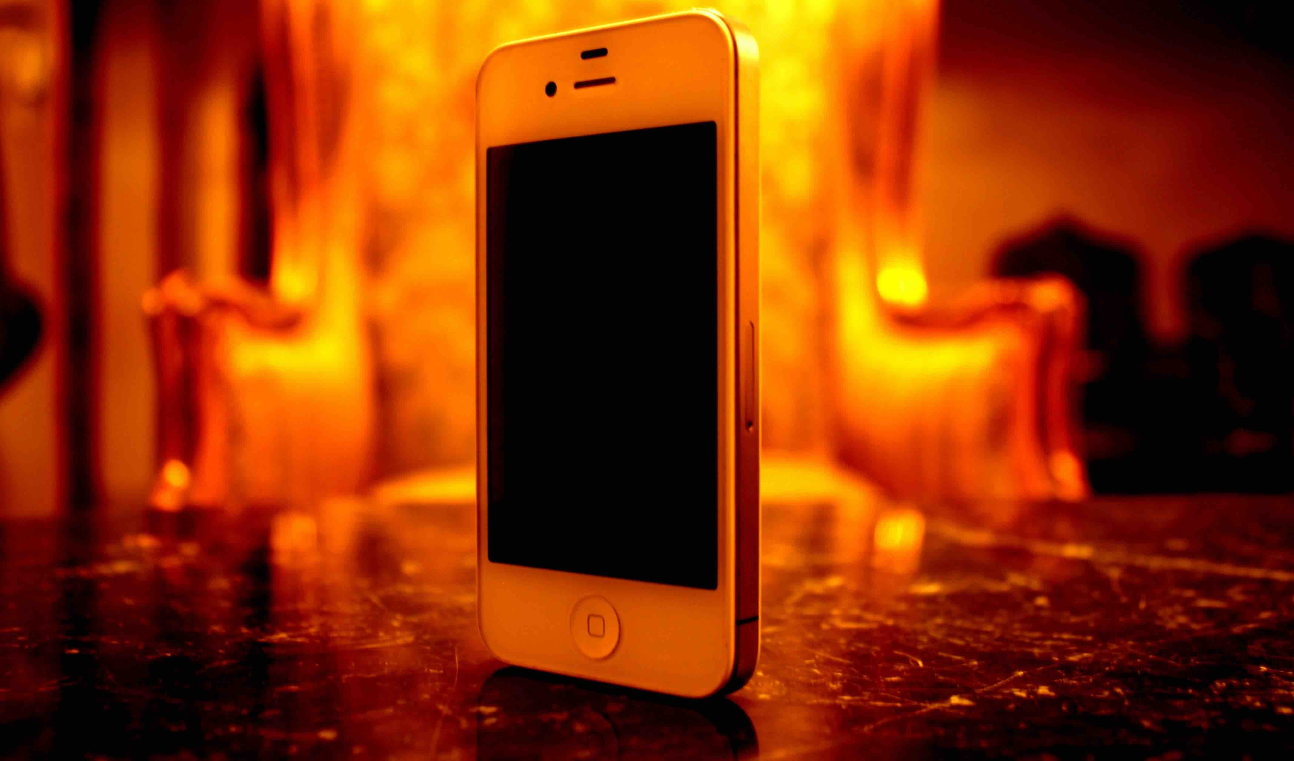 smartphone surchauffe.