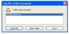 SmartSoft Free PDF to Word Converter : transformer tous ses PDF en documents Word
