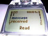 Sms message