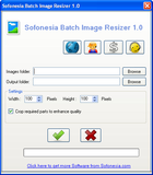 Sofonesia Batch Image Resizer : recadrer des images en un clic !