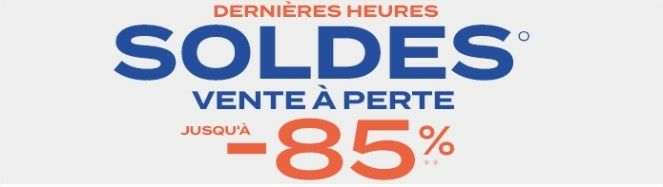 solde 85 cdiscont