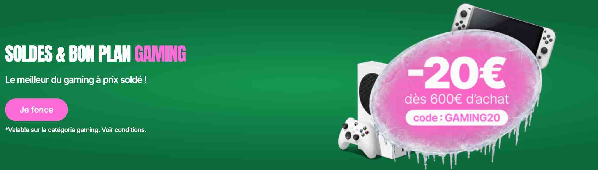 soldes gaming Pixmania