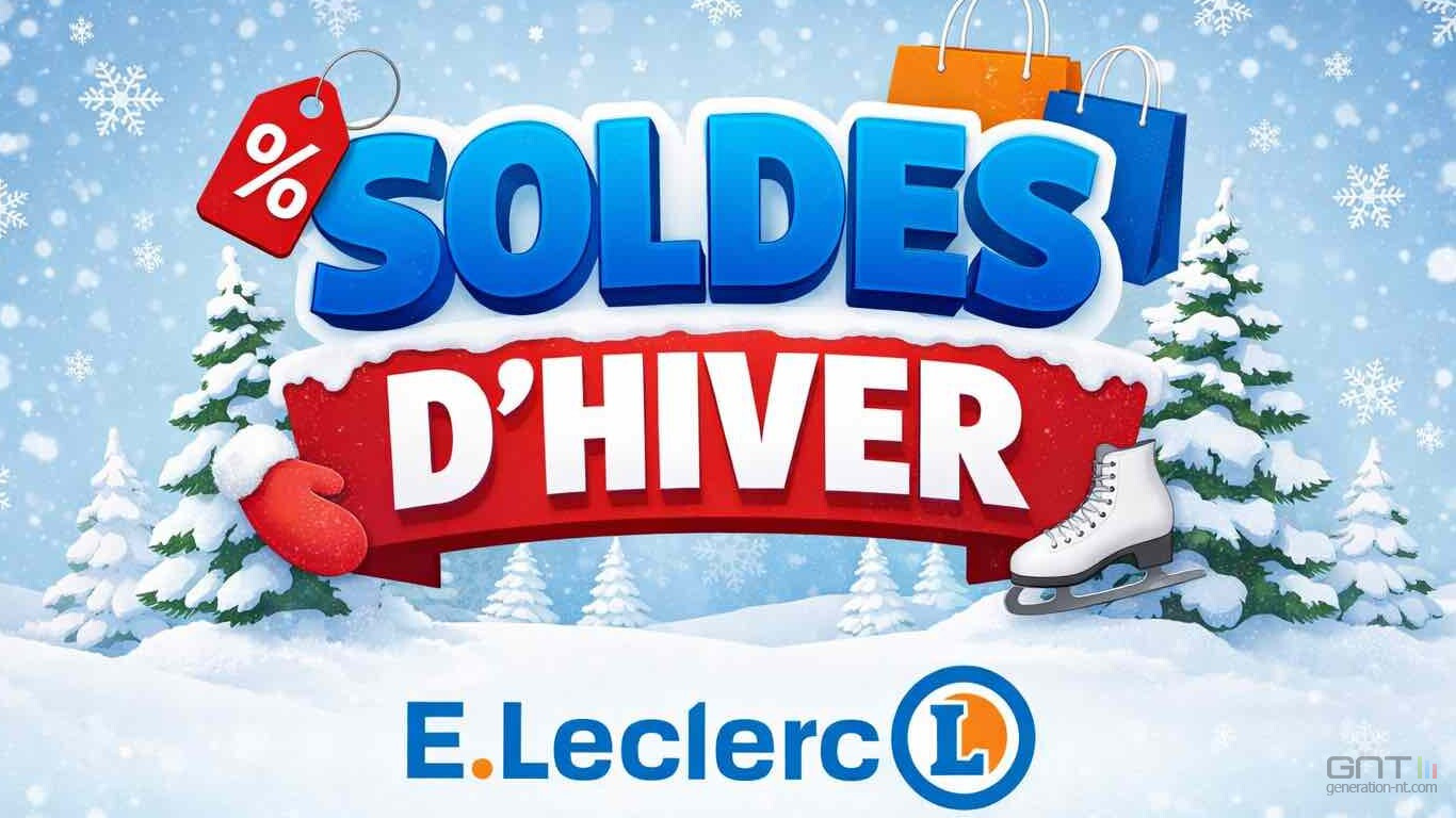 Soldes d'hiver Leclerc