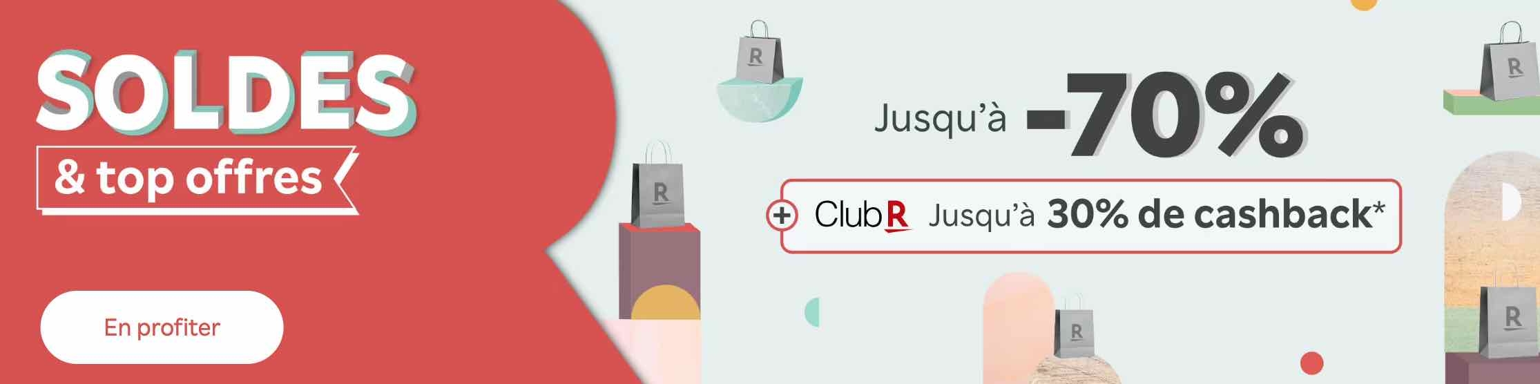 soldes d'hiver Rakuten