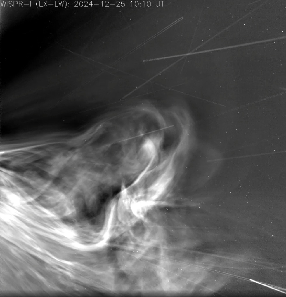 Sonde Parker observation soleil WISPR