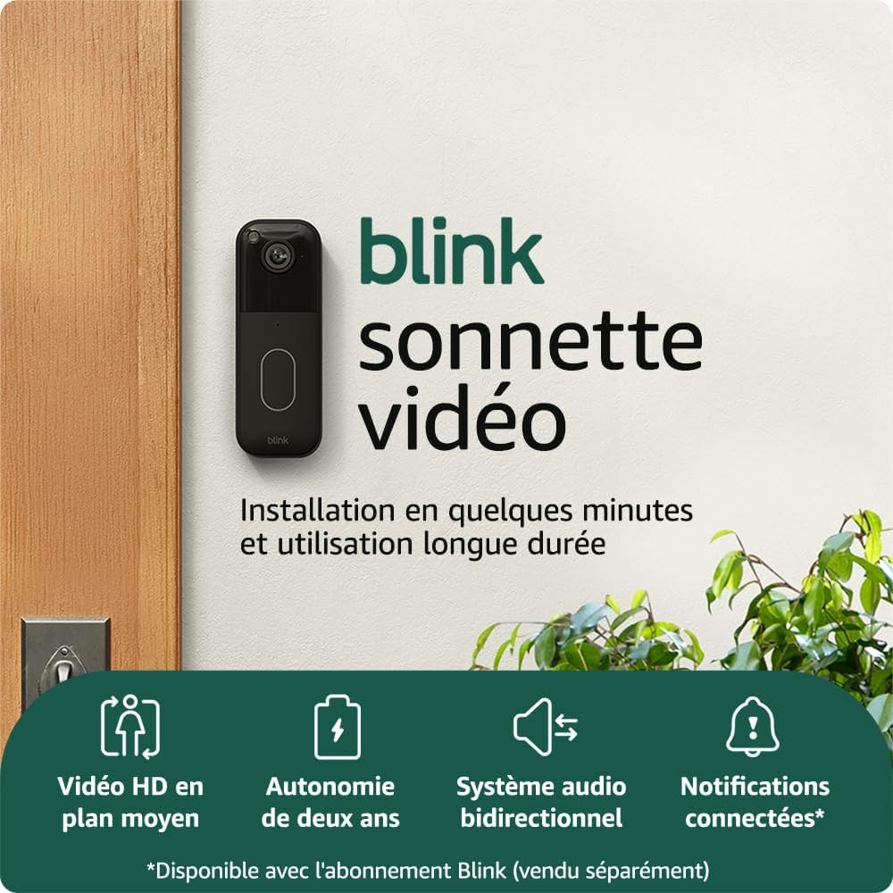 sonnette vide?o Blink
