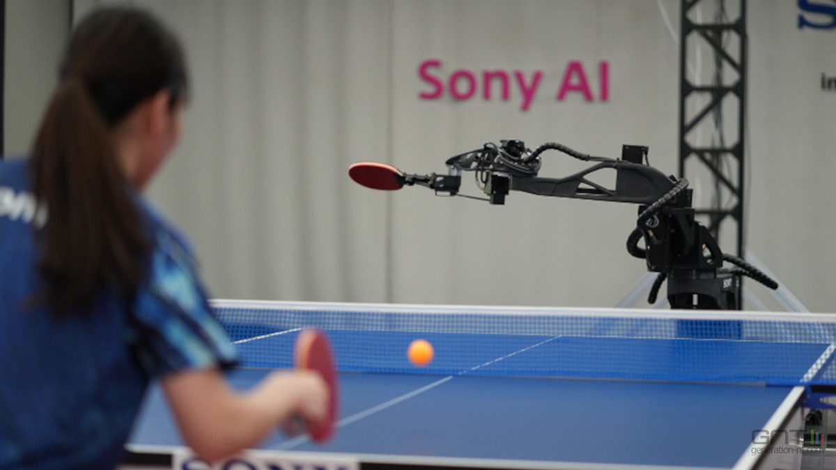 Le robot Ace de Sony AI bat des champions de tennis de table