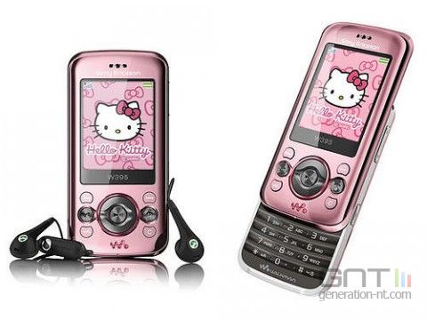 sony ericsson hello kitty phone