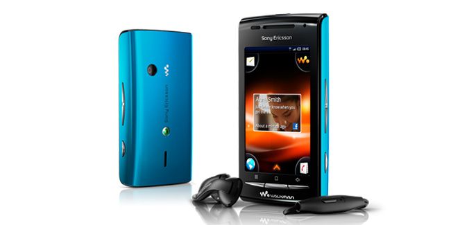 Sony Ericsson W8 bleu