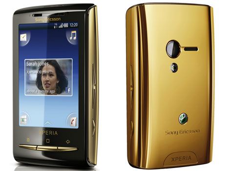 Sony Ericsson Xperia X10 Mini Gold