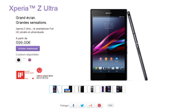 Sony Xperia Z Ultra baisse prix 2