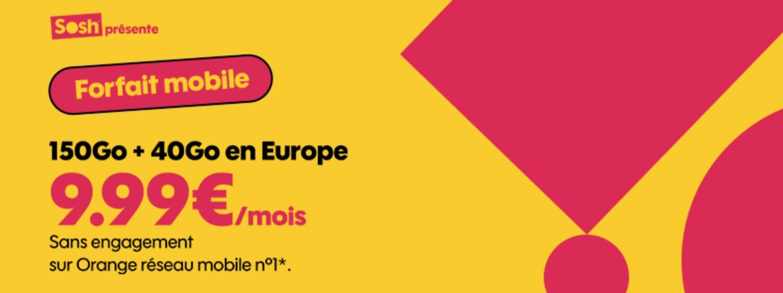 Sosh 150 Go 4G