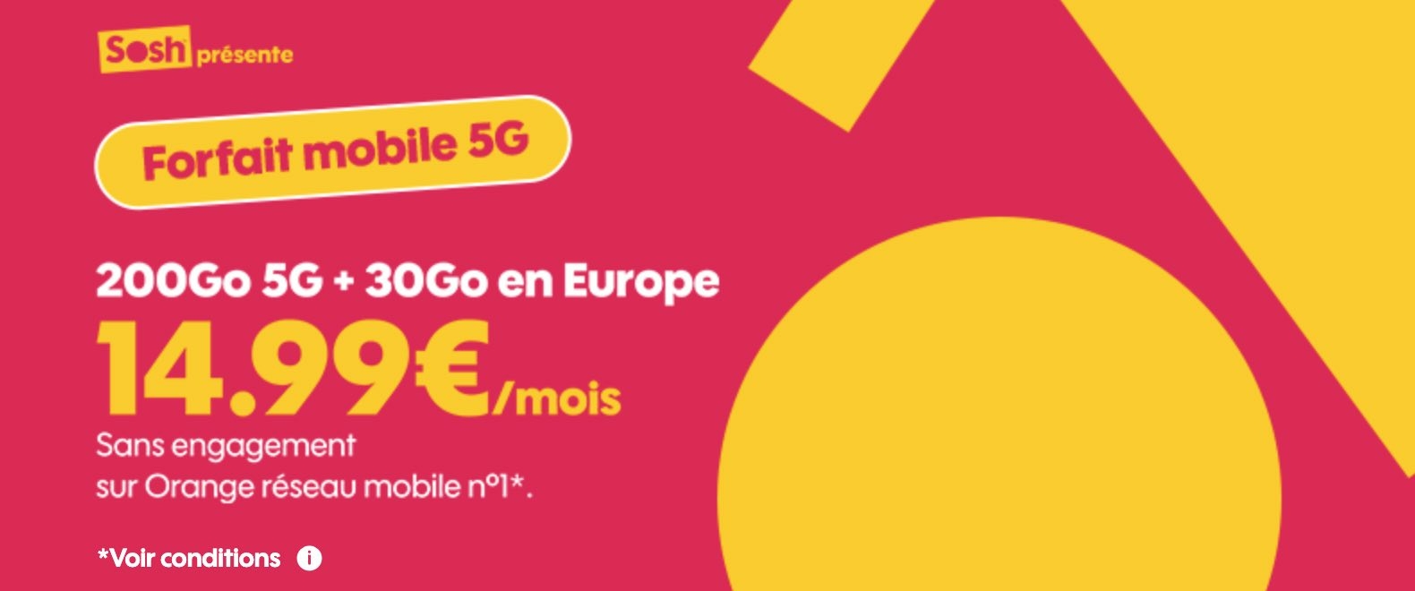 Sosh 200 Go 5G