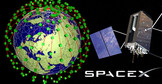 SpaceX autorisée à déployer les 4425 micro-satellites de sa constellation Starlink