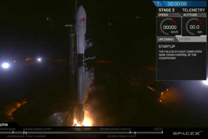 SpaceX-mission-merah-putih