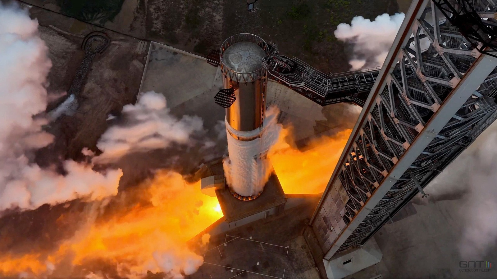 Le lancement de Starship V3 a été stoppé à 40 secondes du décollage