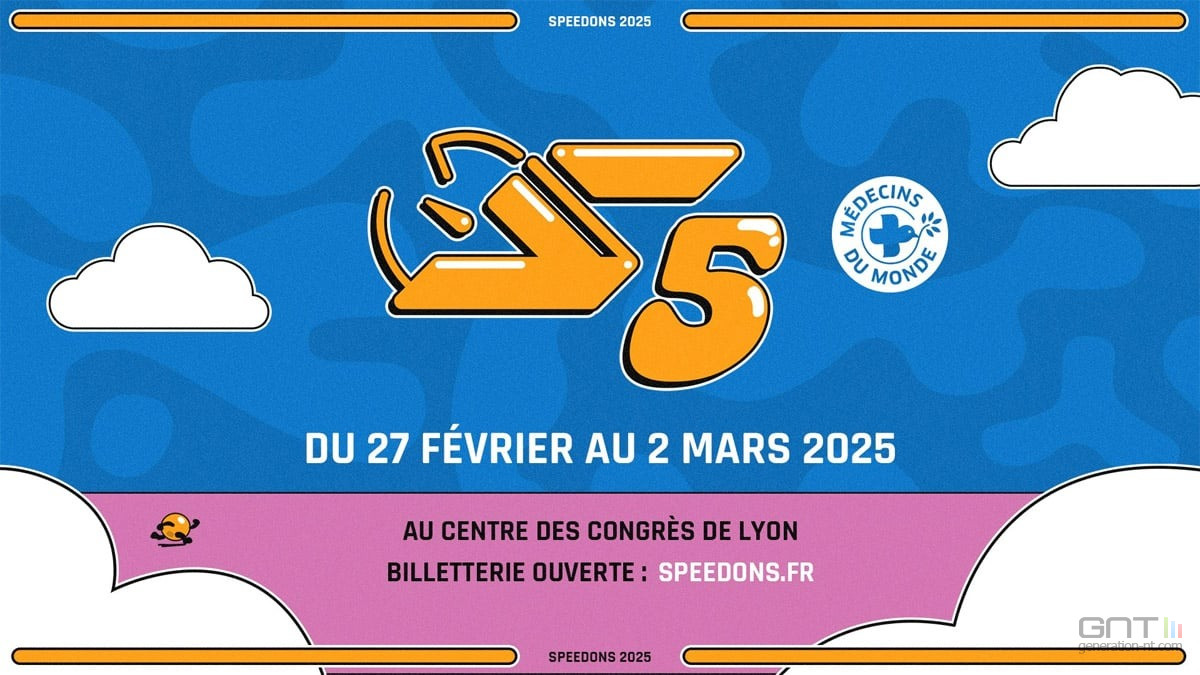 SpeeDons 2025 : un marathon de jeux vidéo qui change des vies !