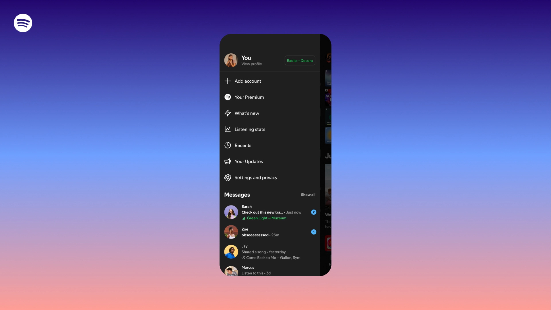 spotify-messages-listening-activity
