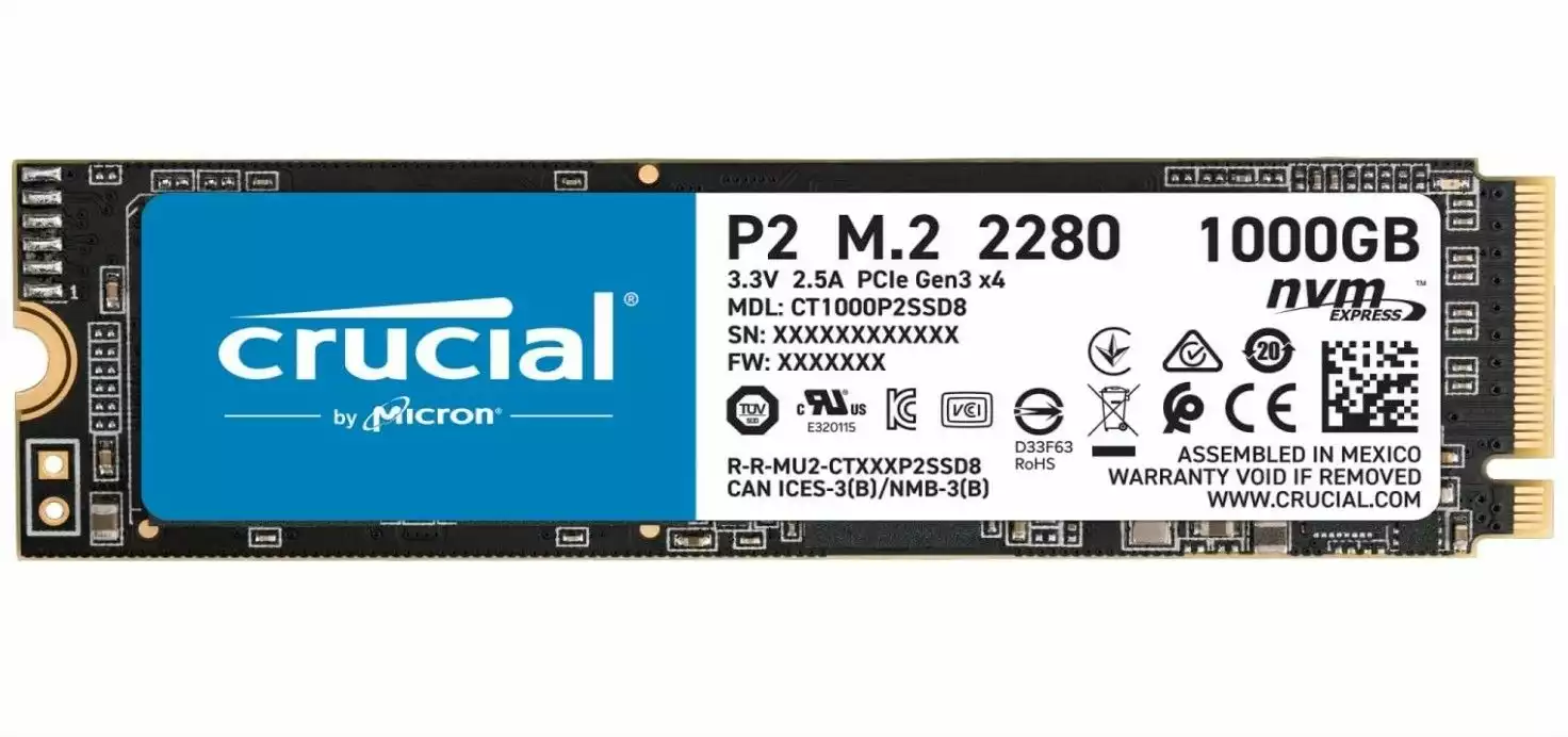SSD Crucial P2 1 To